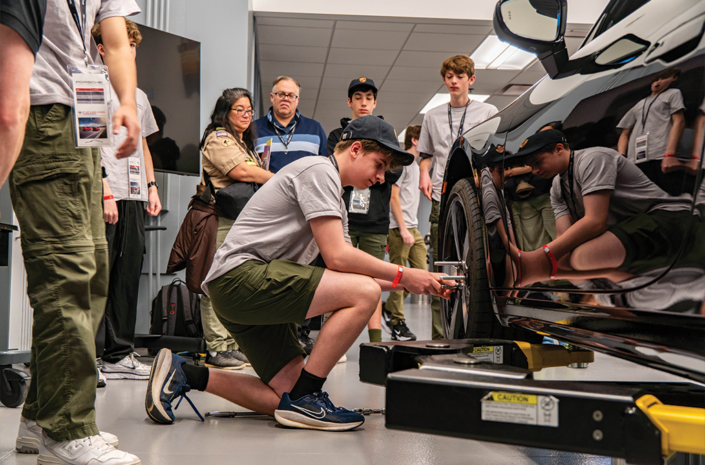 Porsche Automotive Maintenance Merit Badge